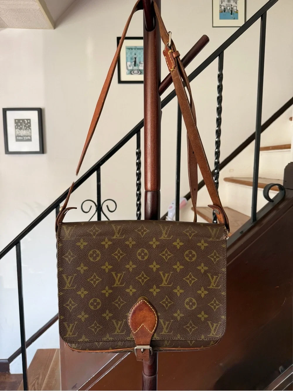 1980’s Vintage Louis Vuitton Cartouchière Purse